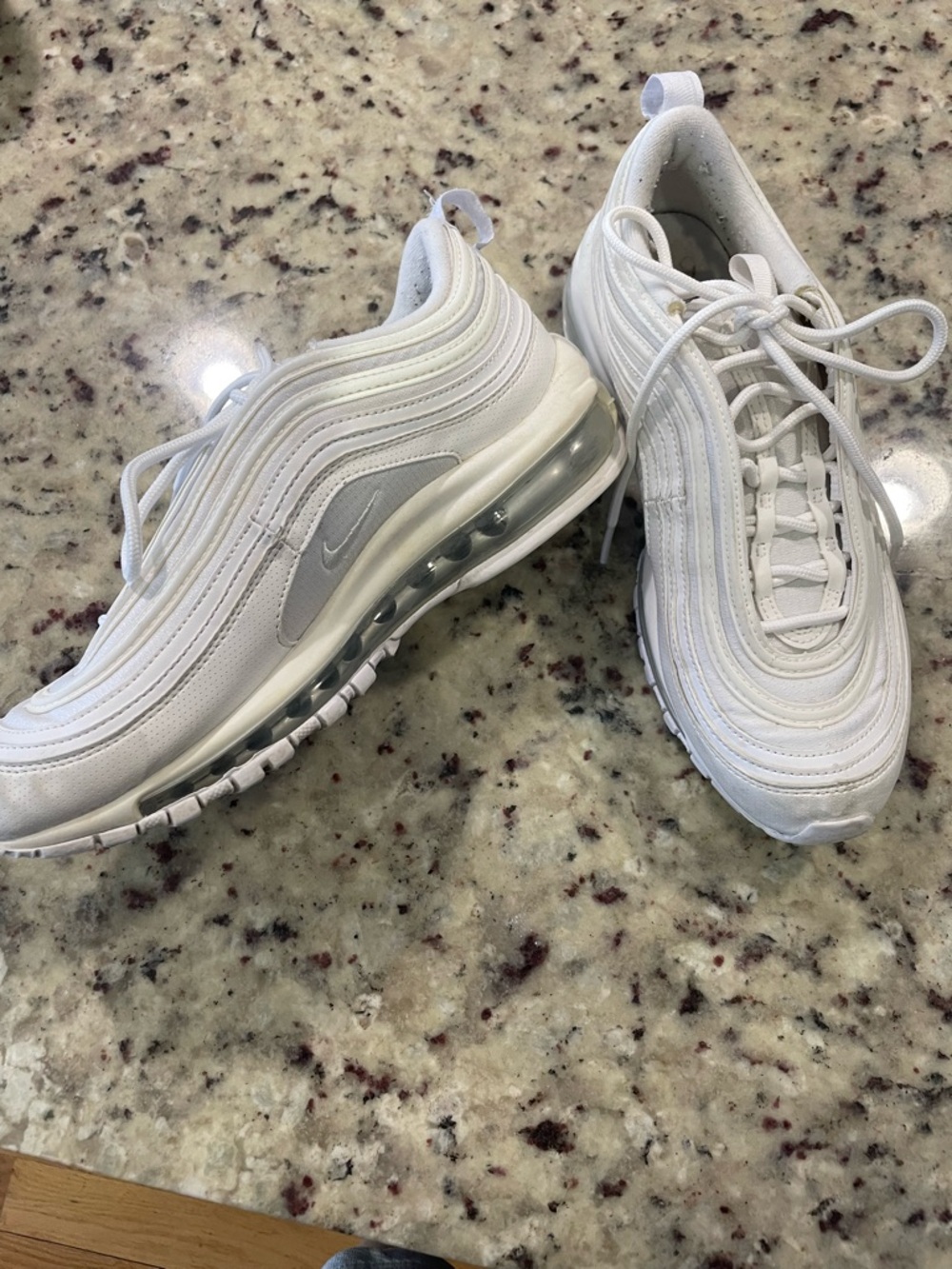 Nike White Air Max 97 Youth 6.5 Sneakers
